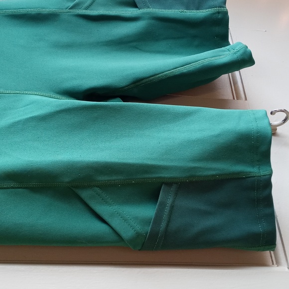 Women's Better Sports Performance Kelly Green tech pocket bike short Small - Picture 6 of 8